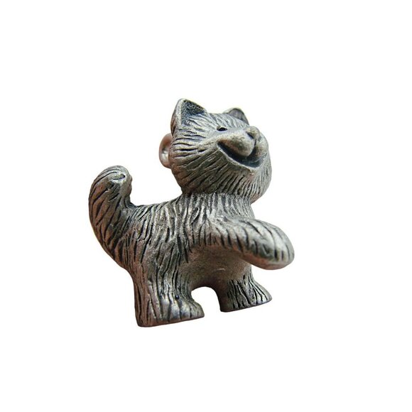Husky Frosty Friends Pewter Miniature Mini Dog Pendant Hallmark Keepsake 2000 - Picture 4 of 11